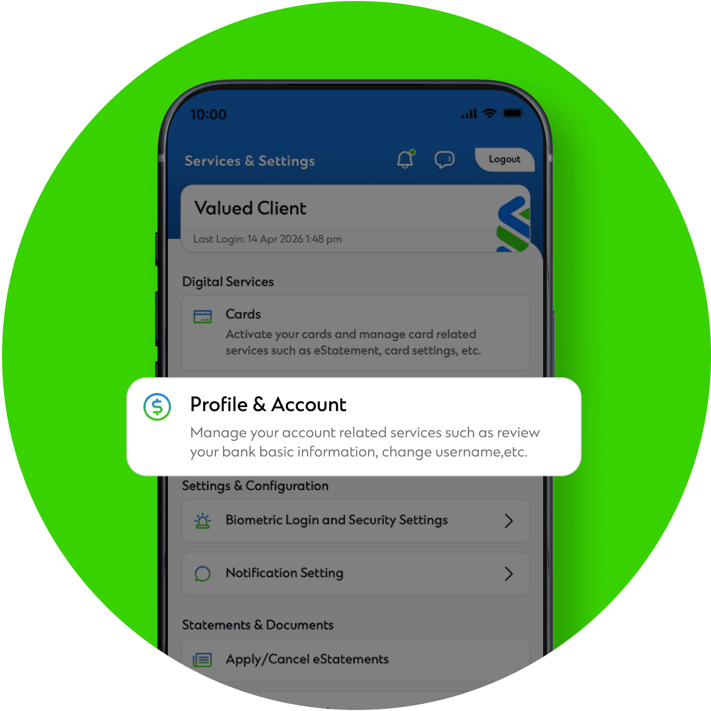 Profile & Account